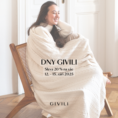 Dny GIVILI – Sleva 20 % na vše (12.–14. září 2025)